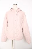 画像1: merry jenny / フリルキルティングフードジャケット F ピンク Y-25-11-01-085-LO-JA-SZ-ZY (1)