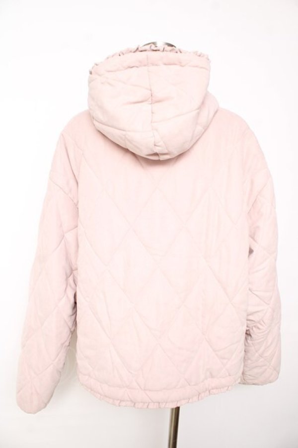 画像2: merry jenny / フリルキルティングフードジャケット F ピンク Y-25-11-01-085-LO-JA-SZ-ZY (2)