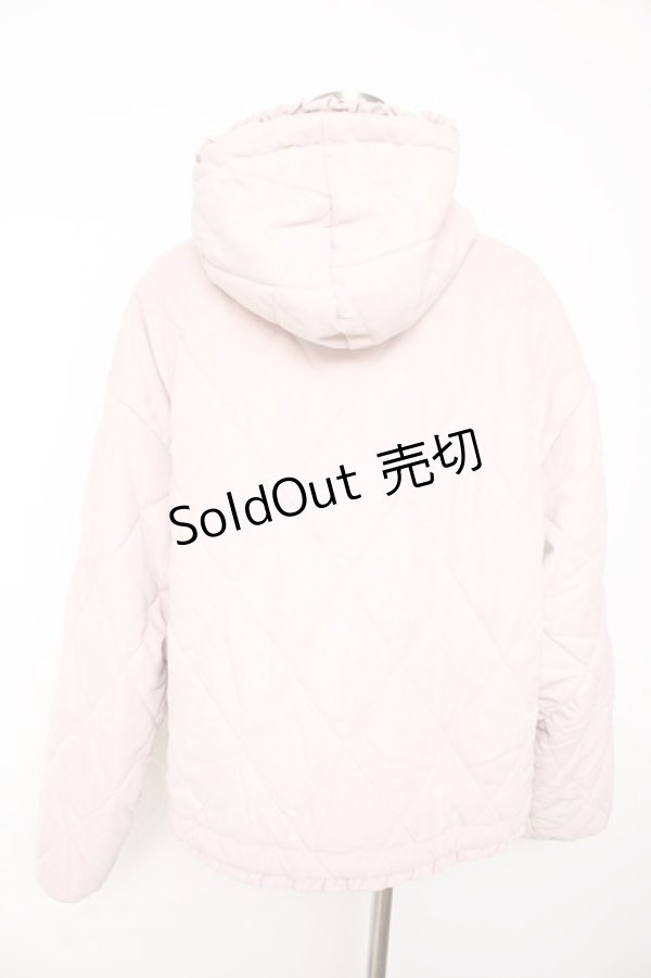 画像2: merry jenny / フリルキルティングフードジャケット F ピンク Y-25-11-01-085-LO-JA-SZ-ZY (2)