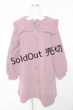 画像: merry jenny / Aラインセーラーコート  ローズ Y-25-11-01-087-LO-CO-SZ-ZY