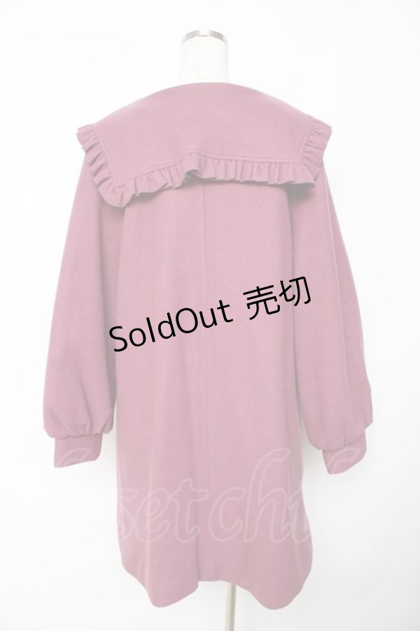 画像2: merry jenny / Aラインセーラーコート  ローズ Y-25-11-01-087-LO-CO-SZ-ZY (2)