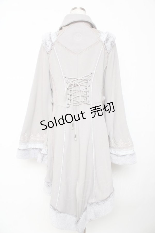 画像2: Ozz oneste / Dark Wizard 裏起毛コート  グレー Y-25-11-01-095-OO-CO-AS-ZY (2)