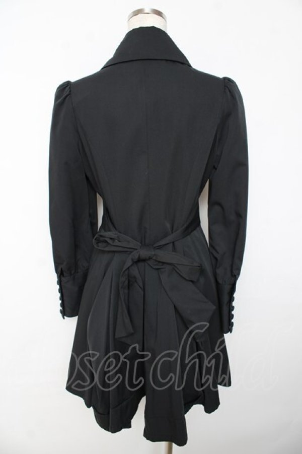 ATELIER BOZ / 長袖キャロルワンピース 黒 Y-25-11-01-099-EL-OP