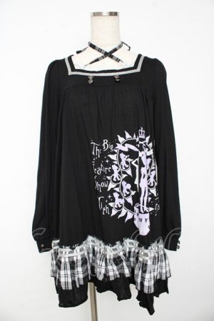 画像: PUTUMAYO / ShoｗTimeAラインワンピ  黒 Y-25-11-01-102-PT-OP-SZ-ZY