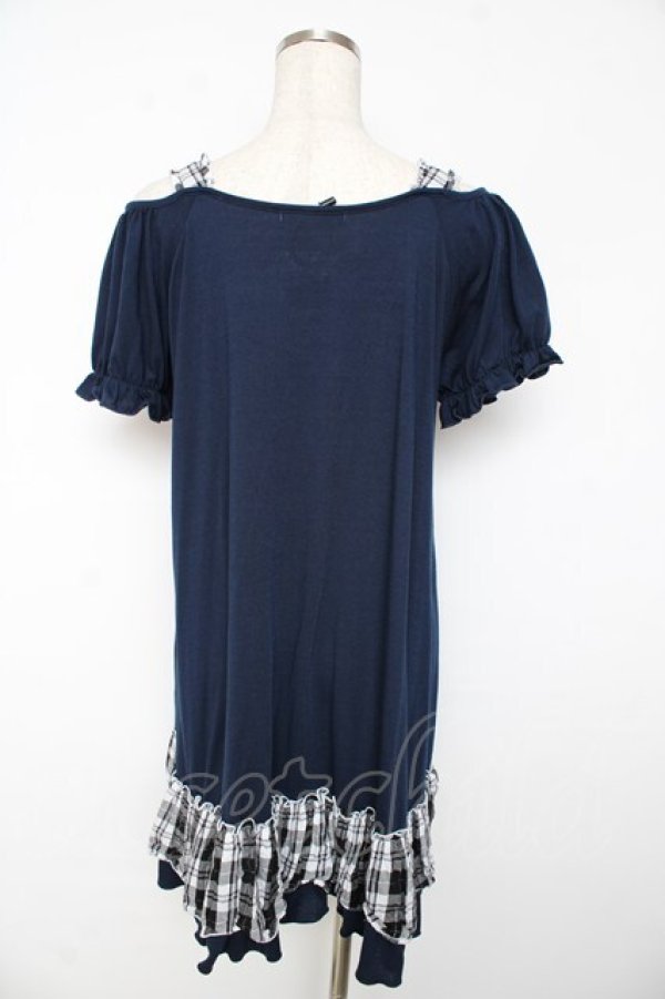 画像2: PUTUMAYO / フェアリーテイル前開きワンピ  紺 Y-25-11-01-104-PT-OP-SZ-ZY (2)