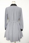 画像2: Secret Honey / ラッフルフリルシャツワンピース 2 グレー Y-25-11-01-107-CA-OP-SZ-ZY (2)