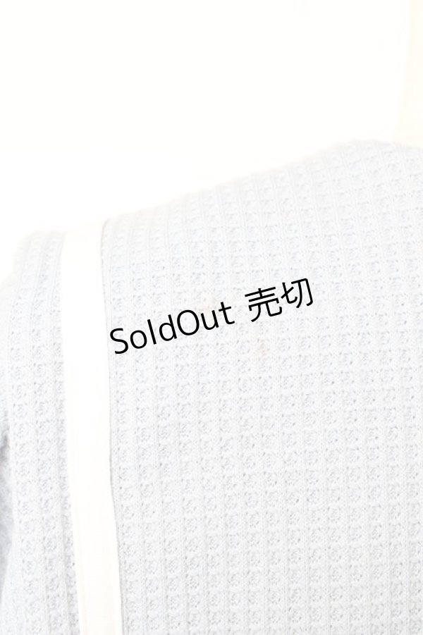 画像3: Candy Stripper / BIG SAILOR WAFFLE ワンピース 2 サックス Y-25-11-01-108-PU-OP-SZ-ZY (3)