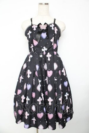 画像: axes femme kawaii / ロージークロスジャンスカ M 黒 Y-25-11-01-111-AX-OP-SZ-ZY