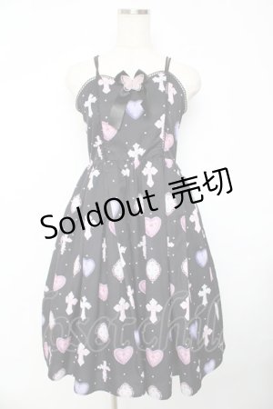 画像: axes femme kawaii / ロージークロスジャンスカ M 黒 Y-25-11-01-111-AX-OP-SZ-ZY