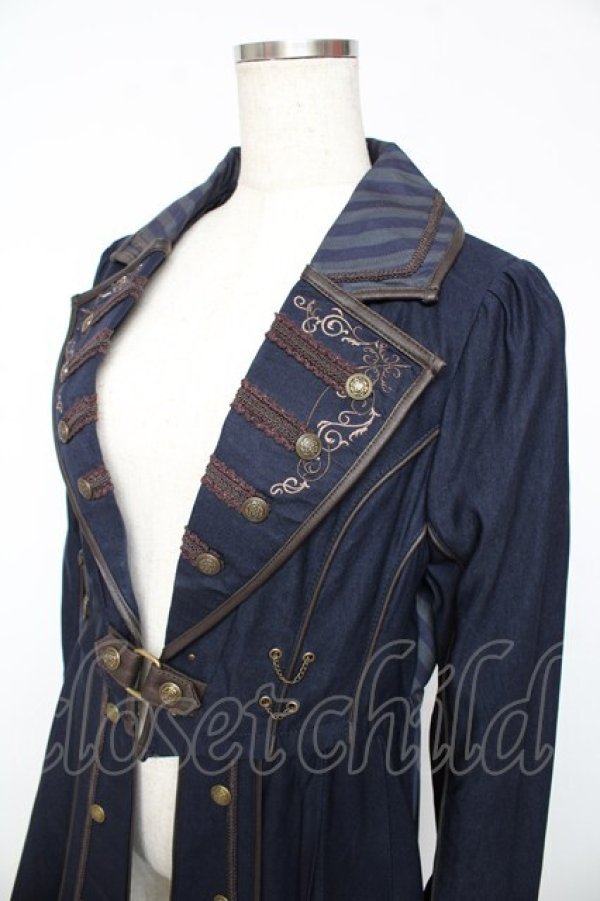 画像3: Ozz oneste / Dark Wizardジャケット  ネイビー Y-25-11-01-118-OO-JA-SZ-OS (3)