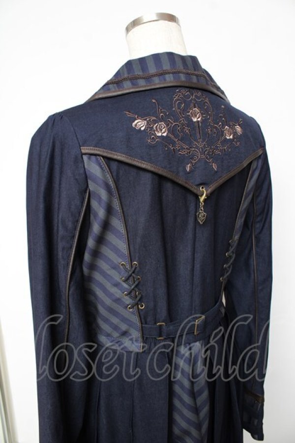 画像4: Ozz oneste / Dark Wizardジャケット  ネイビー Y-25-11-01-118-OO-JA-SZ-OS (4)