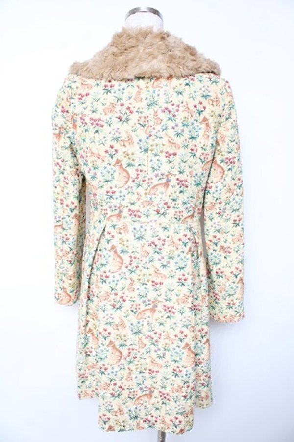 画像2: Emily Temple cute / 小動物ゴブランコート  ベージュ Y-25-11-01-124-ET-CO-SZ-ZY (2)