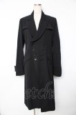 画像1: BPN FOR MEN / Wボタンロングジャケット M 黒 Y-25-11-01-127-GO-JA-SZ-ZY (1)