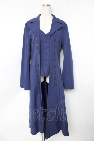 画像: ATELIER BOZ / メンズロングローランドジャケットエクストラ  ブルー Y-25-11-01-128-EL-CO-SZ-ZY