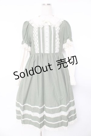 画像: Innocent World / リバイバルドールワンピース L グリーン Y-25-11-01-129-IW-OP-SZ-ZT622