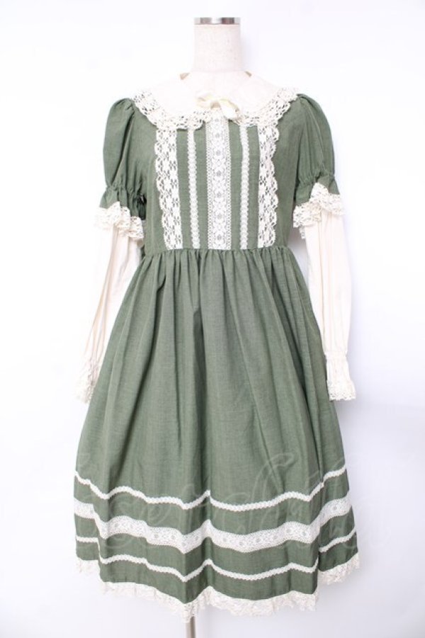 Innocent World / リバイバルドールワンピース L グリーン Y-25