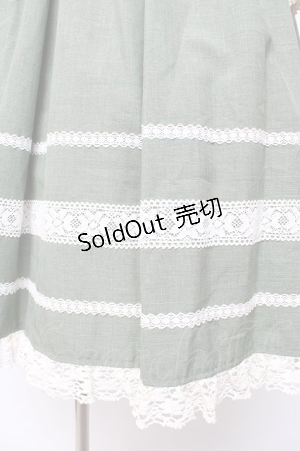 画像4: Innocent World / リバイバルドールワンピース L グリーン Y-25-11-01-129-IW-OP-SZ-ZT622 (4)