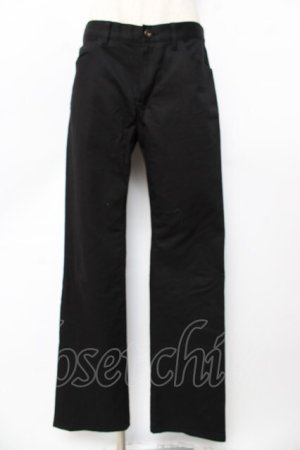 画像: BPN FOR MEN / ストレートパンツ M 黒 Y-25-11-01-132-GO-PA-SZ-ZY