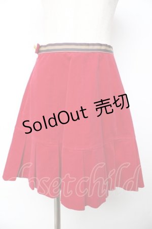 画像: Emily Temple cute / 別珍スカート  ワイン Y-25-11-01-138-ET-SK-SZ-ZY