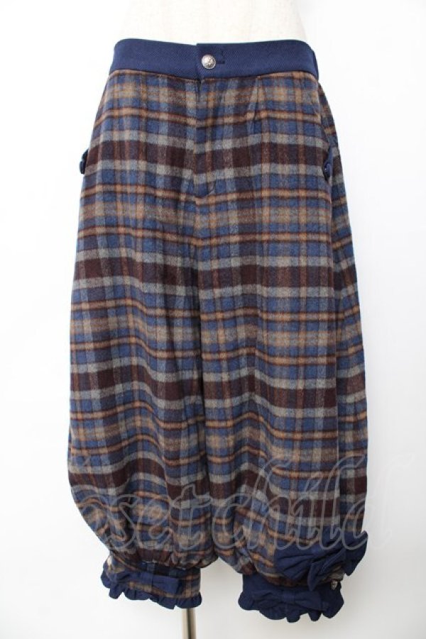 画像1: Princess Chronicles / 秘密探偵のクロップドパンツ XXＬ 紺 Y-25-11-01-139-PU-PA-SZ-ZY (1)