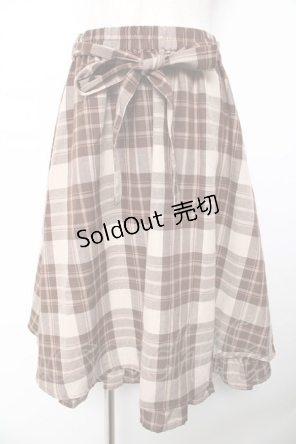 画像1: axes femme / 2023年福袋スカート  ブラウン Y-25-11-01-142-AX-OP-SZ-ZY (1)