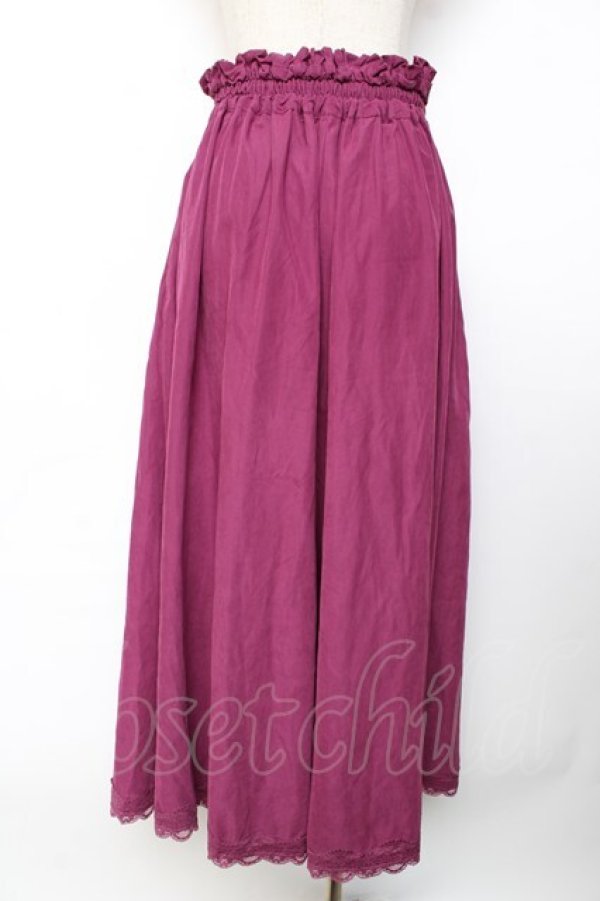 画像2: axes femme / レースアップスカウチョ  パープル Y-25-11-01-143-AX-PA-SZ-ZI (2)