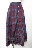 画像1: axes femme / タータンチェックスカート F ワイン Y-25-11-01-155-AX-SK-SZ-ZY (1)