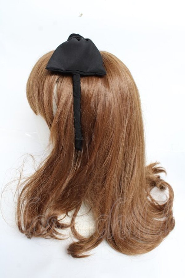 画像3: LIEF / リボンカチューシャ  黒 Y-25-11-01-026-LO-AC-SZ-ZT487 (3)