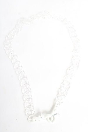 画像: NOVESSEL / アクリルウォレットチェーン  クリア(白) Y-25-11-01-005-PU-AC-SZ-ZY