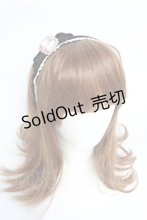 画像: Rose Marie seoir / ビジューリボンカチューシャ  オーロラ Y-25-11-01-029-EL-AC-SZ-ZY