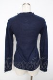 画像2: axes femme / ヨーク切り替えインナープルオーバー  紺 Y-25-11-01-049-AX-TO-AS-ZY (2)