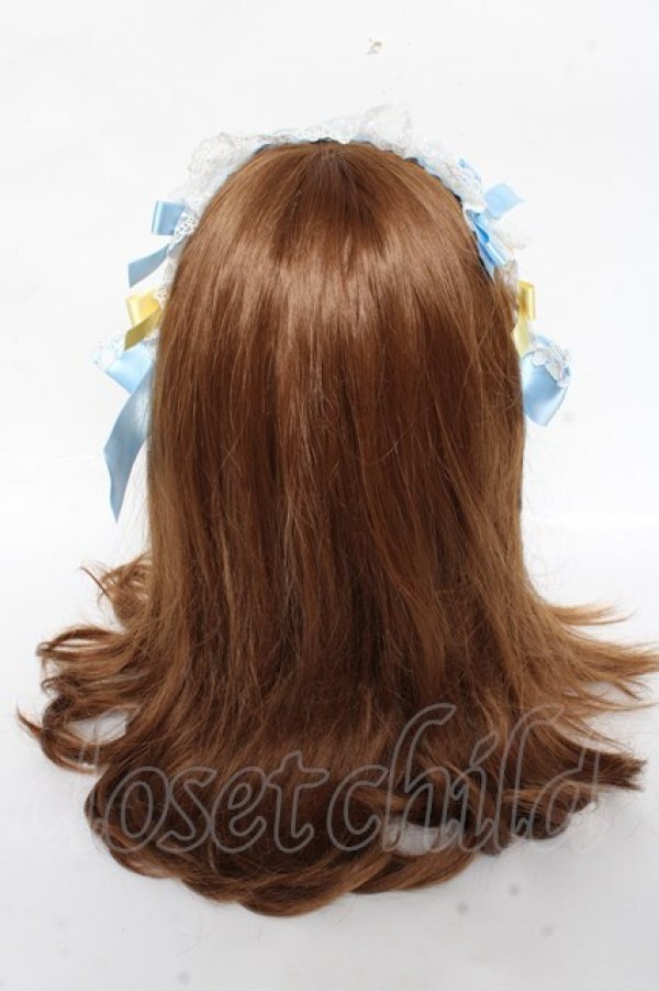 画像3: BABY,THE STARS SHINE BRIGHT / Eternal Ribbon Featheryヘッドドレス  サックス Y-25-11-05-041-BA-AC-SZ-ZY (3)