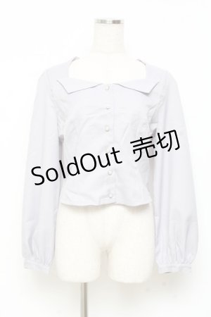 画像: axes femme POETIQUE / ビスチェデザインブラウス M グレー Y-25-11-05-044-AX-BL-SZ-ZY