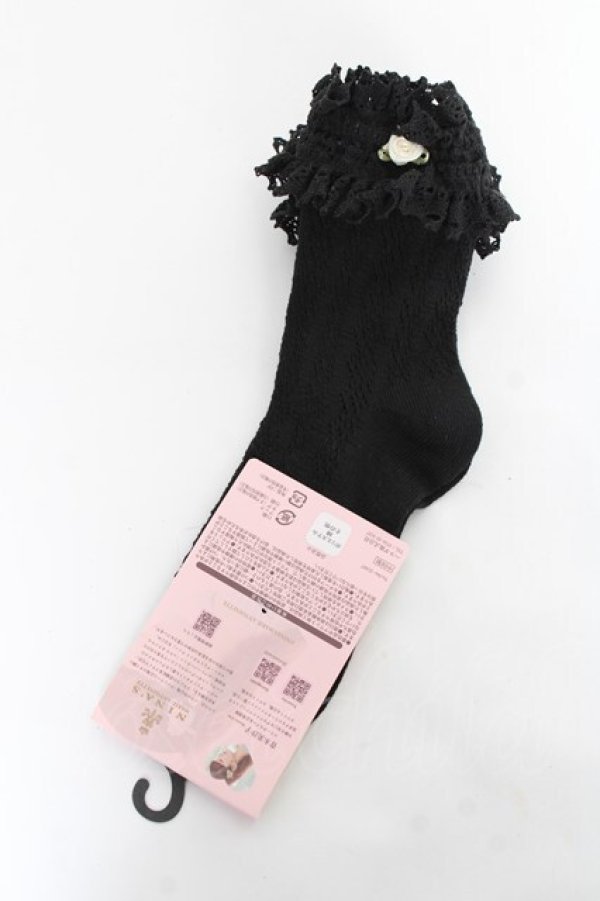 画像2: m petit by misako / ECAMCSNIスカシバラ 23-25 中黒 Y-25-11-05-010-LO-ZA-SZ-ZT487 (2)