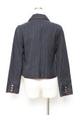 画像2: 20K wardlobe / ストライプ柄ジャケット M 紺 Y-25-11-05-080-LO-JA-SZ-ZY (2)