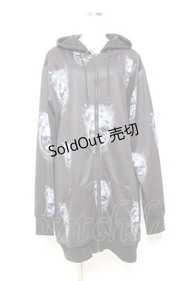 画像1: NieR Clothing / LONG LENGTH ZIP OUTER F 黒 Y-25-11-05-084-PU-TO-SZ-ZY (1)