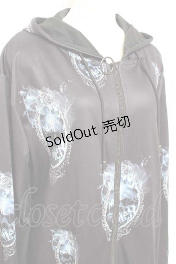 画像3: NieR Clothing / LONG LENGTH ZIP OUTER F 黒 Y-25-11-05-084-PU-TO-SZ-ZY (3)