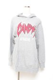 画像1: Candy Stripper / CANDY　ATTRACTIVEパーカー 2 グレー Y-25-11-05-089-PU-TO-SZ-ZY (1)