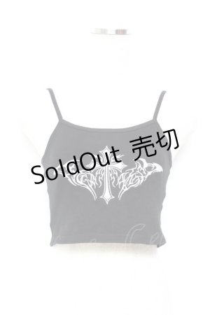 画像: REFLEM / クロップドキャミソール F ブラック Y-25-11-05-090-PU-TO-SZ-ZY