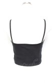 画像2: REFLEM / クロップドキャミソール F ブラック Y-25-11-05-090-PU-TO-SZ-ZY (2)