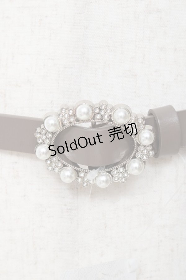 画像2: 【SALE】axes femme / 牛革細ベルト  茶 Y-25-11-05-014-AX-ZA-SZ-ZT486 (2)