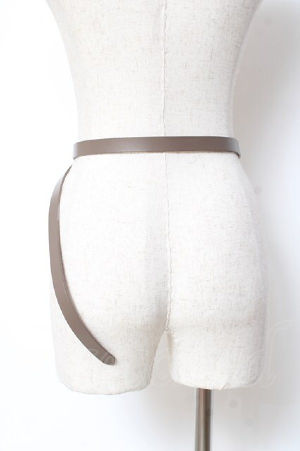 画像3: axes femme / 牛革細ベルト  茶 Y-25-11-05-014-AX-ZA-SZ-ZT486 (3)