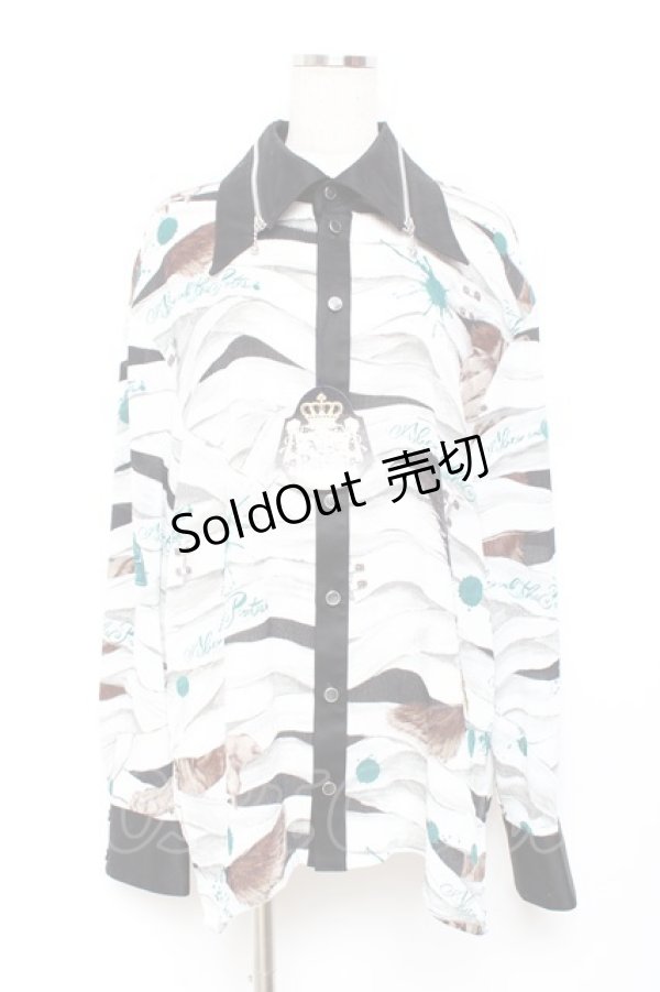 画像1: ALICE and the PIRATES / Wolf the ripper BIGシャツ  グリーン Y-25-11-05-096-PA-BL-SZ-ZY (1)