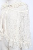 画像2: Enchantlic Enchantilly / マルグリットレースケープ  生成り Y-25-11-05-097-LO-TO-SZ-ZY (2)