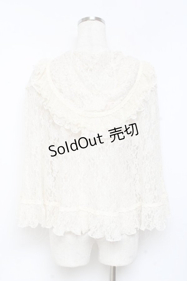 画像3: Enchantlic Enchantilly / マルグリットレースケープ  生成り Y-25-11-05-097-LO-TO-SZ-ZY (3)