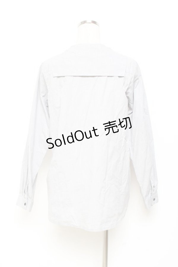 画像2: ネバアランド / 金平糖セーラーブラウス  グレー Y-25-11-05-101-LO-BL-SZ-ZY (2)