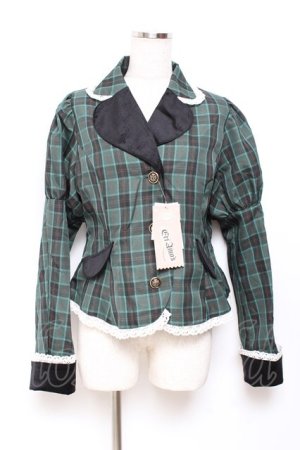 画像: Eri Aino's collaboration / シャーロットの水曜日 ジャケット LL 緑 Y-25-11-05-104-LO-JA-SZ-ZY