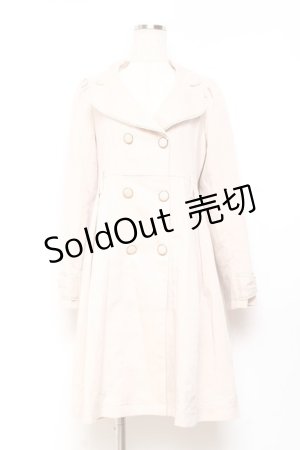 画像: Amavel / a la mode　スプリングコート F ベージュ Y-25-11-05-110-CA-CO-SZ-ZY