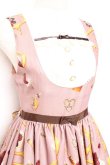 画像4: ALICE and the PIRATES / Honey Bee Berry柄ジャンパースカートI  渋ピンク Y-25-11-05-111-PA-OP-SZ-ZY (4)