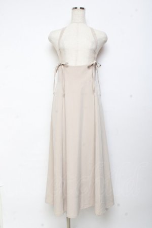 画像: Ank Rouge / クロスキャミジャンパースカート M ベージュ Y-25-11-05-112-CA-OP-SZ-ZY